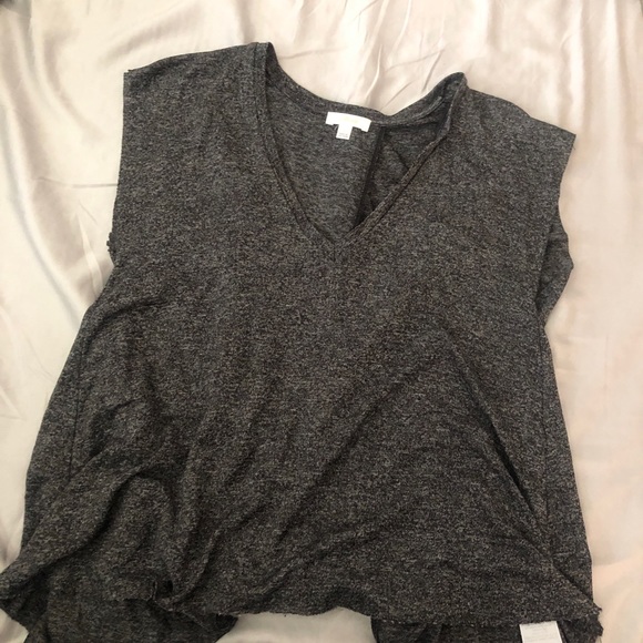 Wilfred grey v neck tee - Picture 2 of 3